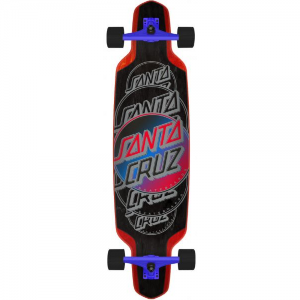 SANTA CRUZ CONTRA ECLIPSE 9.50in x 37.52in SKATEBOARD