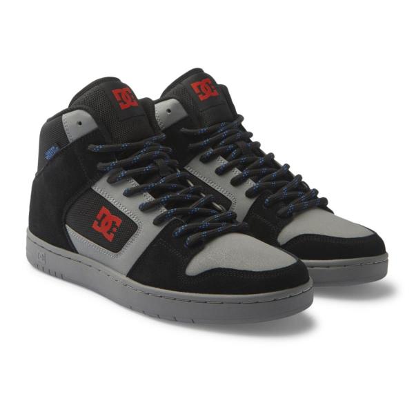 DC MANTECA 4 HI WR BLACK/GREY/RED SCARPE