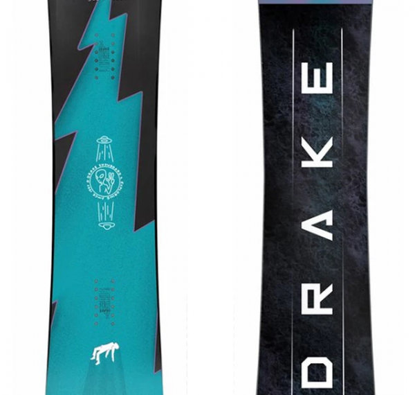 DRAKE LEAGUE TAVOLA SNOWBOARD + KING BLACK ATTACCHI SNOWBOARD