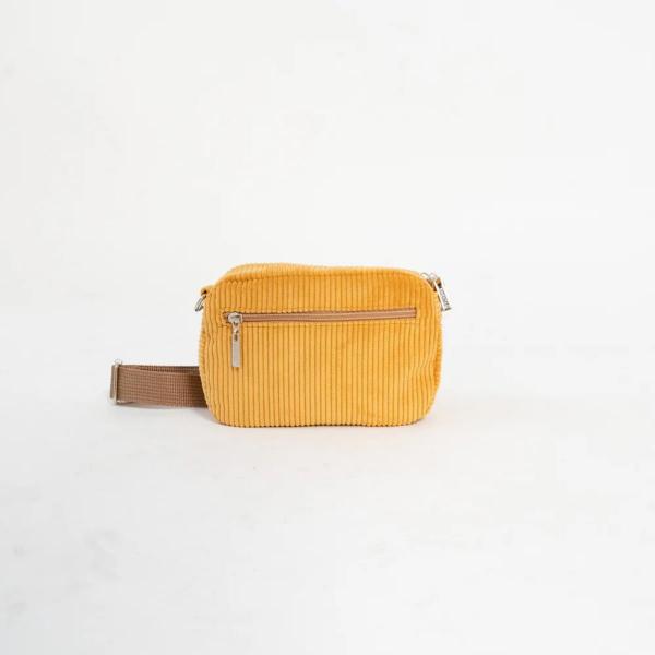 EMENTA FLUFFY BABY CORDUROY YELLOW BORSA