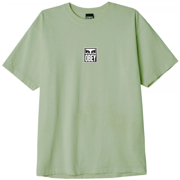 OBEY EYES ICON 3 HEAVYWEIGHT CUCUMBER T-SHIRT