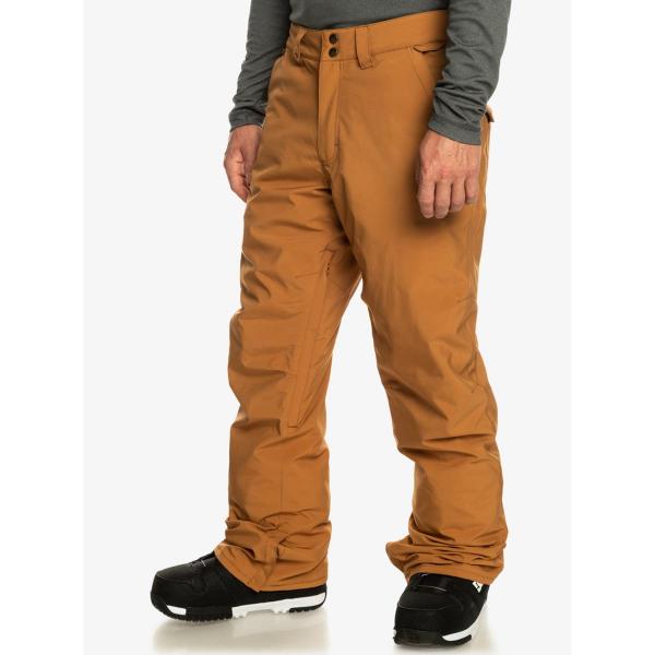 QUIKSILVER ESTATE BONE BROWN PANTALONI SNOWBOARD