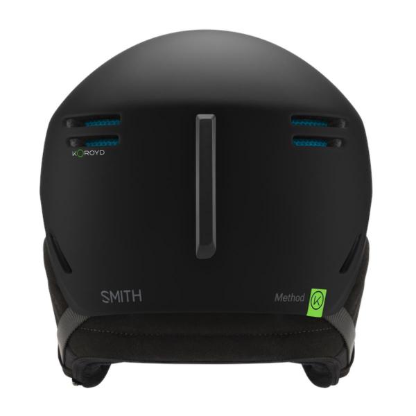 SMITH METHOD MATTE BLACK CASCO SNOWBOARD