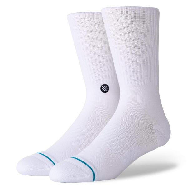 STANCE ICON WHITE/BLACK CALZINI