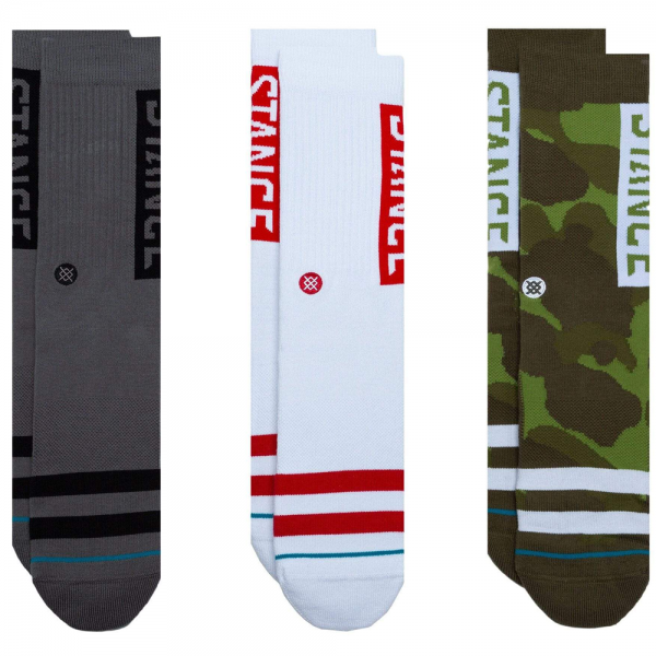 STANCE THE OG (3PZ) CAMO CALZINI