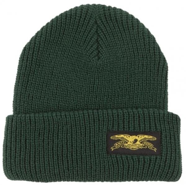 ANTIHERO STOCK EAGLE LABEL DARK GREEN/YELLOW CAPPELLO