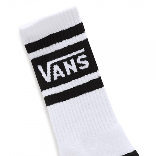 VANS DROP V CREW BLACK/WHITE CALZINI BAMBINO