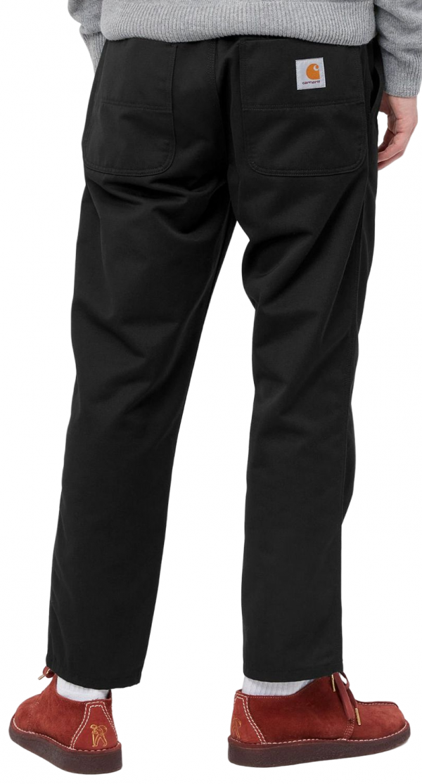 CARHARTT WIP ABBOTT PANT BLACK (RINSED)