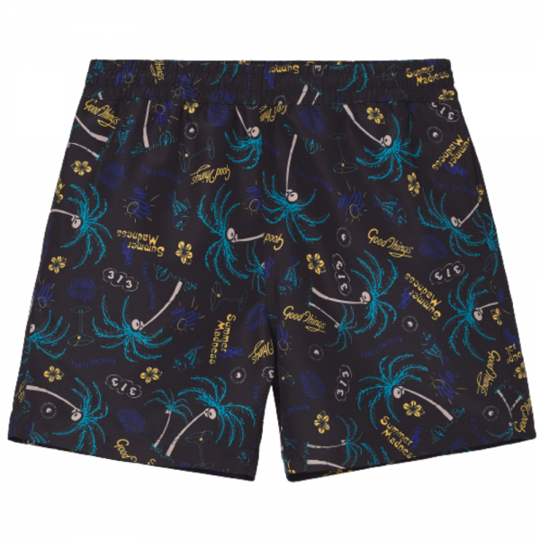 CARHARTT WIP DRIFT TRUNKS MIRAGE PRINT BLACK COSTUME