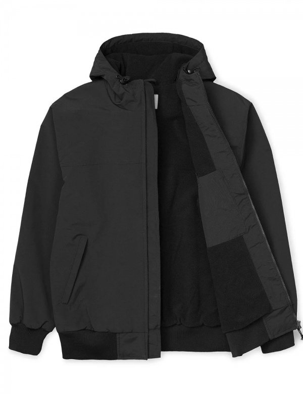 CARHARTT WIP SAIL BLACK/WHITE GIACCA