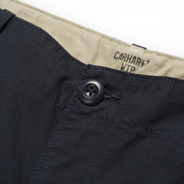 CARHARTT WIP AVIATION DARK NAVY SHORTS