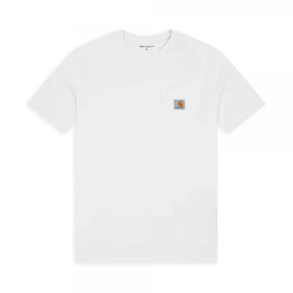 CARHARTT WIP POCKET WHITE T-SHIRT