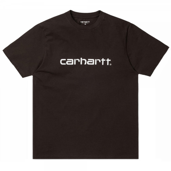 CARHARTT WIP BLACK WHITE  T-SHIRT