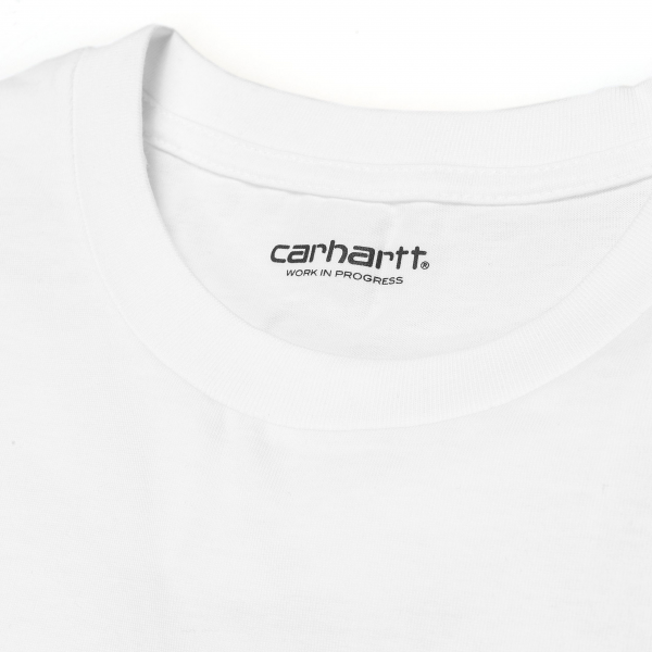 CARHARTT WIP WHITE BLACK T-SHIRT