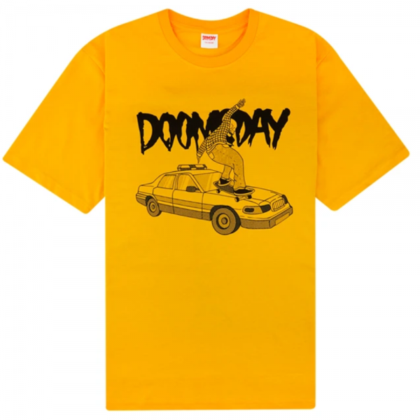 DOOMSDAY GRIND YELLOW T-SHIRT
