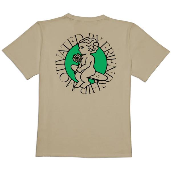 EMENTA BABY FLOWER CAMEL/GREEN T-SHIRT