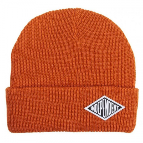 INDEPENDENT SUMMIT BEANIE RUST CAPPELLO