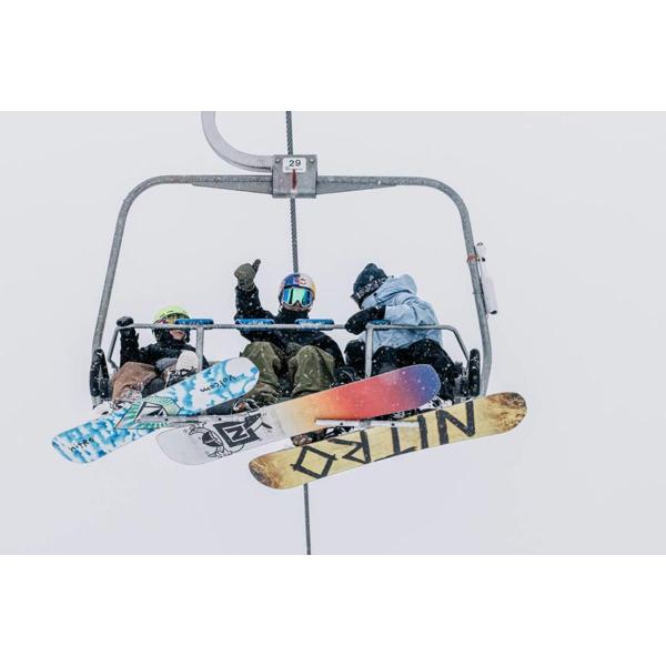 NITRO RIPPER x VOLCOM + MICRO CHARGER TAVOLA E ATTACCHI SNOWBOARD BAMBINO