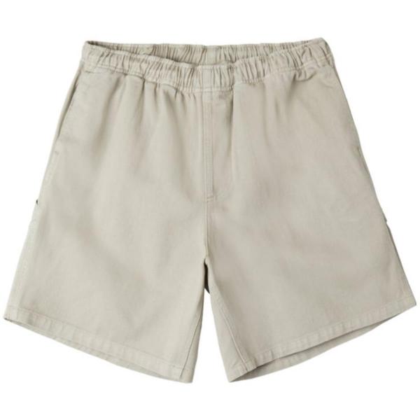 OBEY EASY CARPENTER SHORT SILVER GREY DENIM
