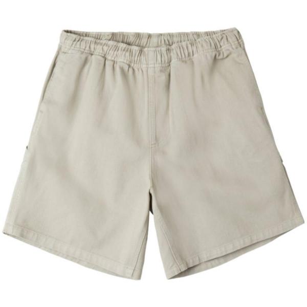 OBEY EASY DENIM CARPENTER SILVER GREY SHORTS