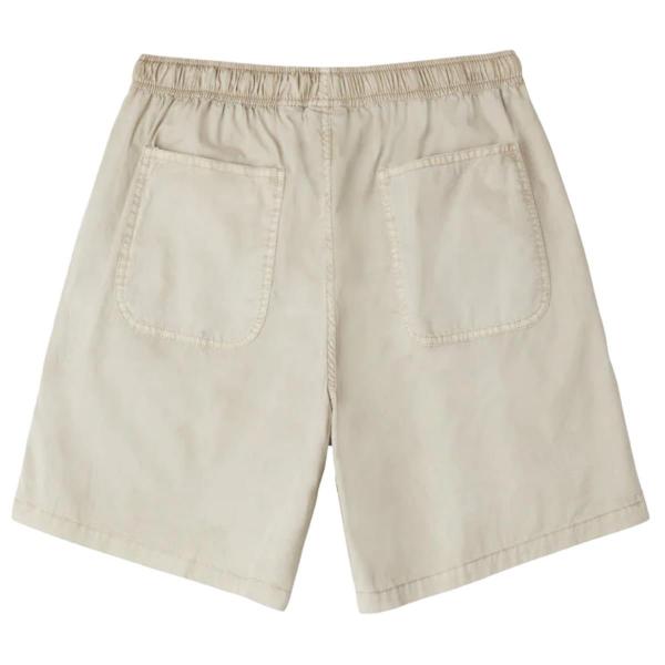 OBEY EASY PIGMENT TRAIL SILVER GREY SHORTS
