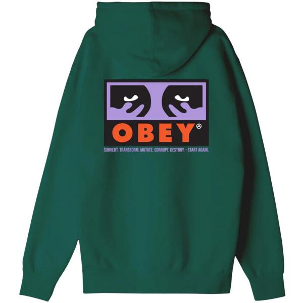 OBEY SUBVERT PREMIUM ADVENTURE GREEN FELPA