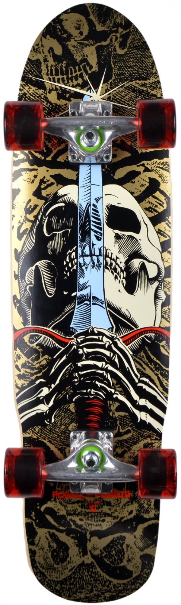 POWELL PERALTA  SKULL & SWORLD II Cruiser 30