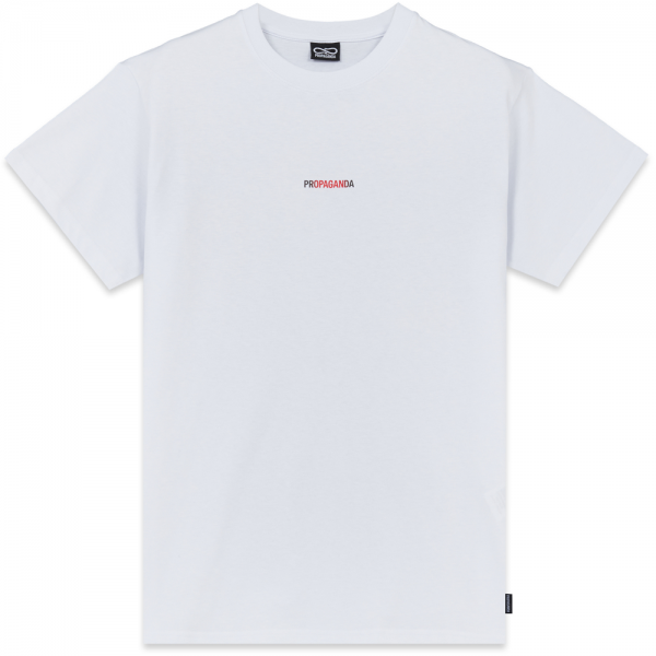 PROPAGANDA RIBS WHITE/RED T-SHIRT