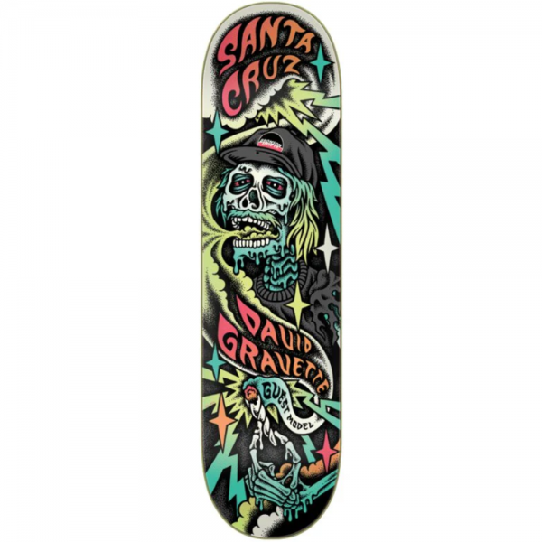 SANTA CRUZ GRAVETTE HIPPIE SULL 8.3