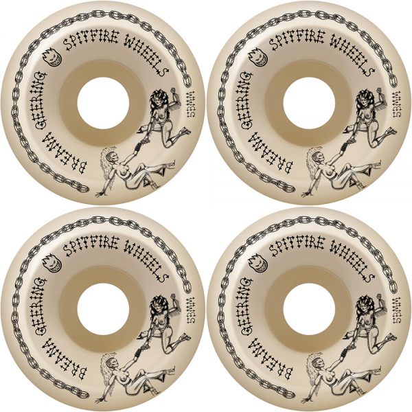 SPITFIRE F4 BREANA 'IZZY' CONICAL FULL 53mm x 99A RUOTE SKATEBOARD
