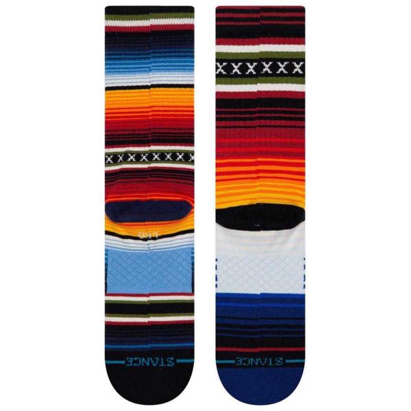 STANCE CURREN ST CREW RED CALZINI