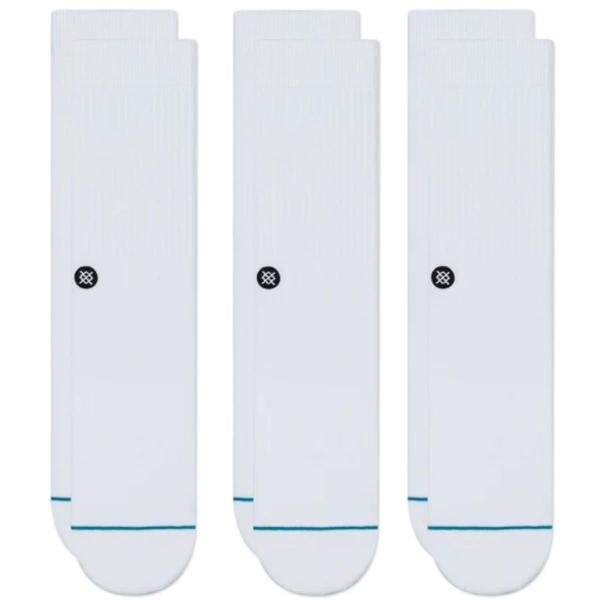 STANCE ICON (3 PZ) WHITE CALZINI