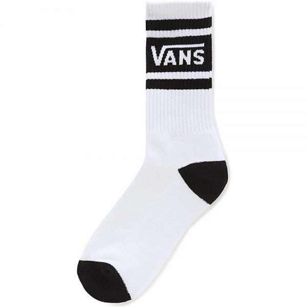 VANS DROP V CREW BLACK/WHITE CALZINI BAMBINO