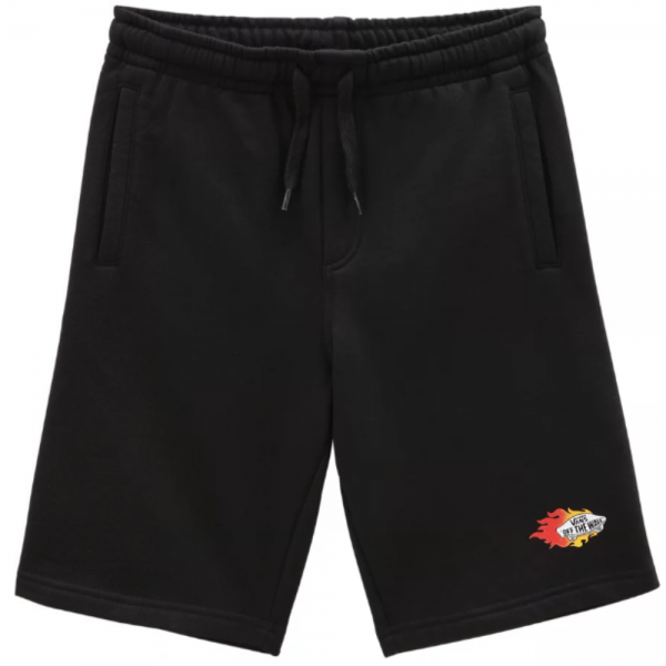 Short Vans Logo Repeat bambino nero