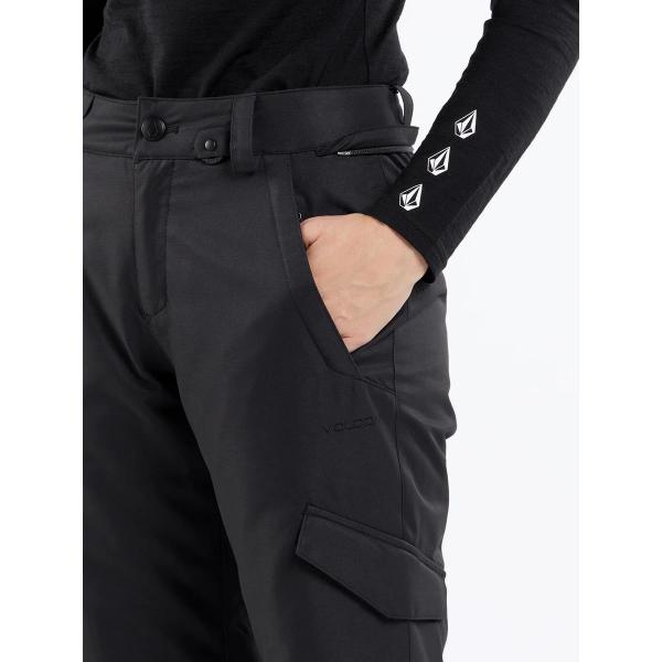 VOLCOM BRIDGER INS BLACK PANTALONI SNOWBOARD DONNA