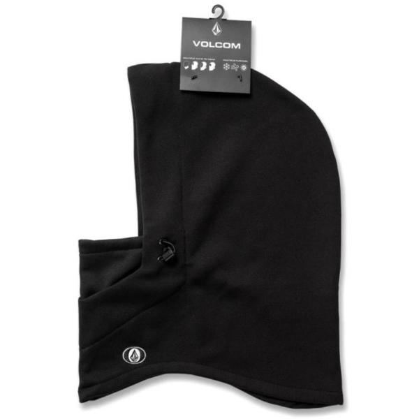 VOLCOM HYDRO FLEECE HOOD THINGY BLACK FACEMASK