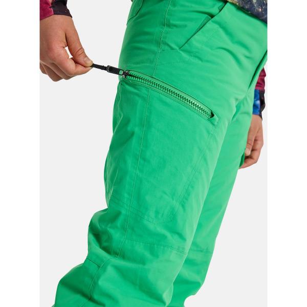 BURTON ELITE CARGO GALAXY GREEN PANTALONI SNOWBOARD BAMBINO