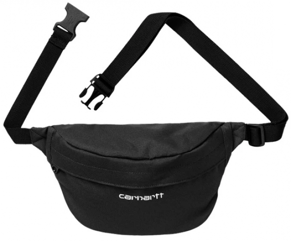 CARHARTT WIP PAYTON HIP BAG BLACK/WHITE MARSUPIO