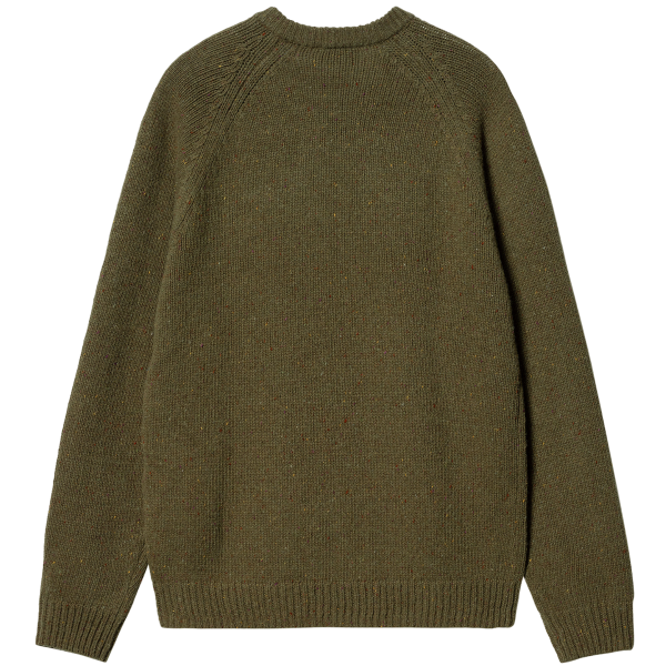 CARHARTT WIP ANGLISTIC SWEATER SPECKLED HIGHLAND