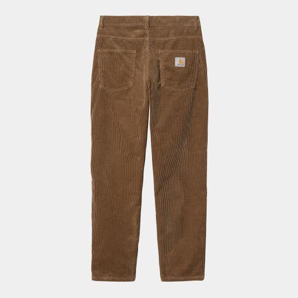 CARHARTT WIP NEWEL PANT CORD TAMARIND (RINSED) 