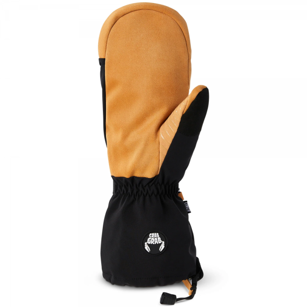 CRAB GRAB CINCH BLACK AND TAN GUANTI SNOWBOARD