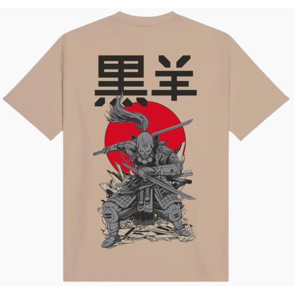 DOLLY NOIRE MIYAMOTO MUSASHI BEIGE T-SHIRT