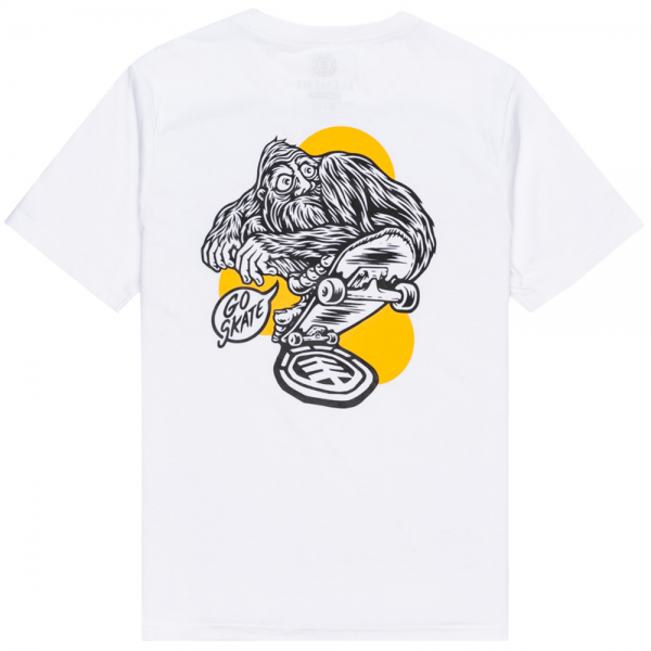 ELEMENT DROPIN FLINT OPTIC WHITE T-SHIRT BAMBINO