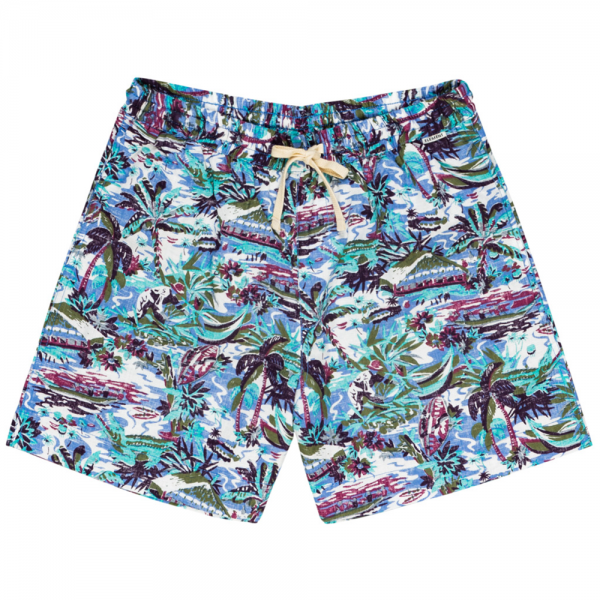 ELEMENT VOLLEY RIVERS BLUE SHORTS BAMBINO