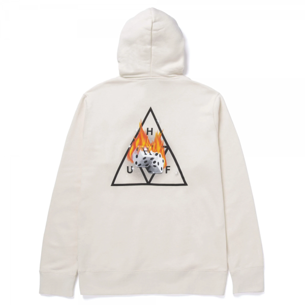 HUF HOT DICE TT P/O HOODIE NATURAL FELPA