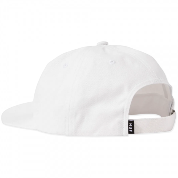 HUF MADISON 6 PANEL HAT WHITE CAPPELLO