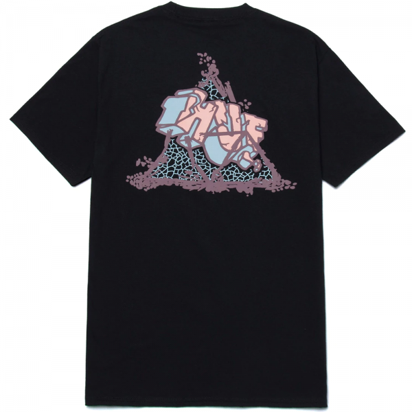 HUF QUAKE TRIPLE TRIANGLE BLACK T-SHIRT