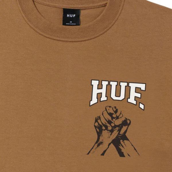 HUF UNITY SONG CAMEL T-SHIRT