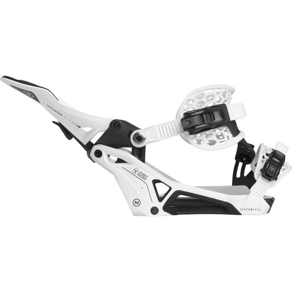 NIDECKER SUPERMATIC WHITE ATTACCHI SNOWBOARD