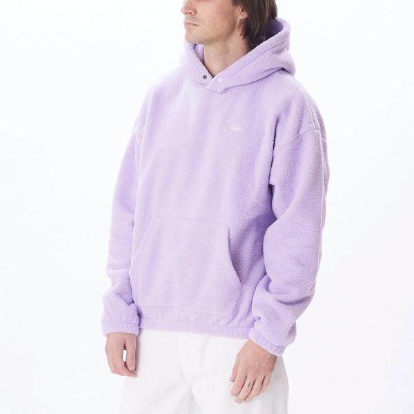 OBEY BOLD POLAR DIGITAL LAVENDER FELPA